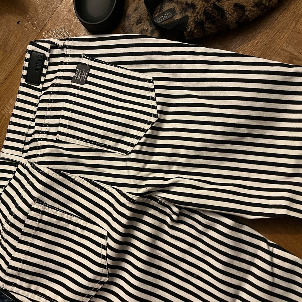 Size 31 pinstripe buffalo jeans never worn tags still attached